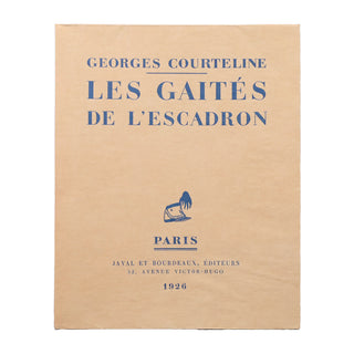 COURTELINE (Georges) – Les gaîtés de L’escadron. 1926.