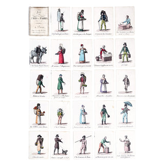 [JEU MINUSCULE] - Les cris de Paris. c. 1825.