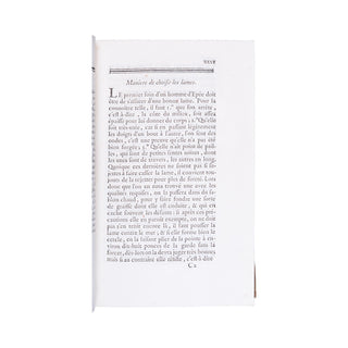 DANET (Guillaume) - L’Art des armes. 1797.