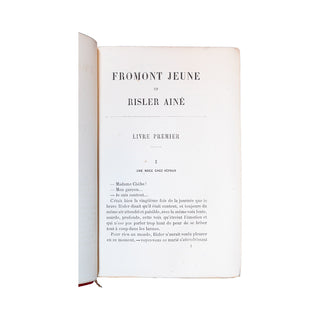 DAUDET (Alphonse) - Fromont jeune et Risler aîné. 1876.