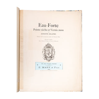 DELATRE - CASTAGNARY - ROPS – Eau-Forte. Pointe sèche et Vernis mou. 1887.