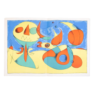 MIRO - ARTIGAS - Derrière le miroir – n° 87-88-89, 1956.