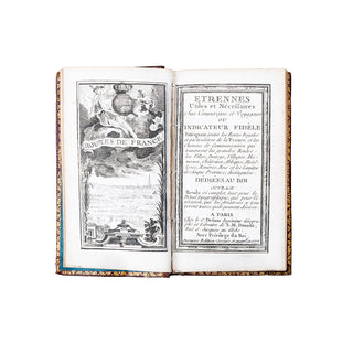 DESNOS - Étrennes utiles et nécessaires aux commerçans et voyageurs ou Indicateur fidèle. 1777.