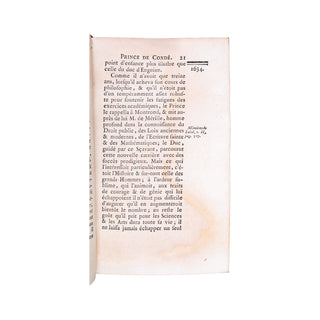 DESORMEAUX - Histoire de Louis de Bourbon. 1766-1768.