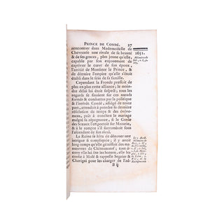 DESORMEAUX - Histoire de Louis de Bourbon. 1766-1768.