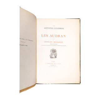 DUPLESSIS (Georges) – Les Audran. 1892.
