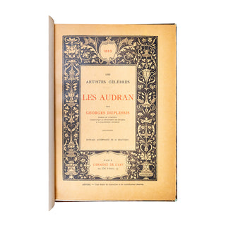 DUPLESSIS (Georges) – Les Audran. 1892.