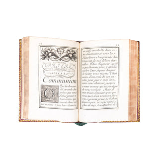 DUVAL (Nicolas) - Nouvelles Heures gravées au burin. c. 1695.