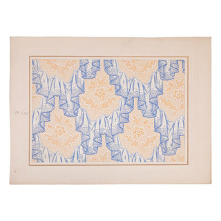 [TEXTILE] - Ensemble d’échantillons de soierie. XIXe siècle.