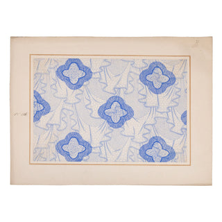 [TEXTILE] - Ensemble d’échantillons de soierie. XIXe siècle.