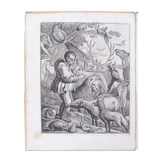 ÉSOPE - LESTRANGE (Robert de) - [BARLOW (Francis) ill.] - Les fables. 1714.
