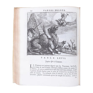 ÉSOPE - LESTRANGE (Robert de) - [BARLOW (Francis) ill.] - Les fables. 1714.