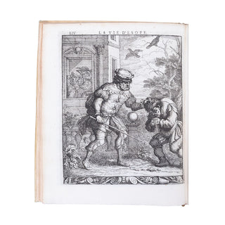 ÉSOPE - LESTRANGE (Robert de) - [BARLOW (Francis) ill.] - Les fables. 1714.