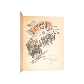 [FÉNÉON - MÉTÉNIER - MORÉAS - ADAM] – Petit Bottin des Lettres et des Arts. 1886.