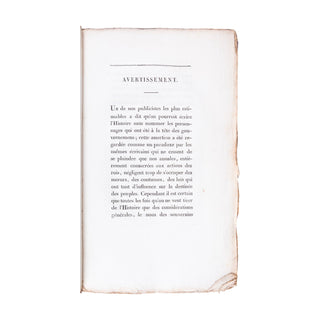 FIÉVÉE - Des opinions et des intérêts pendant la Révolution. 1809.