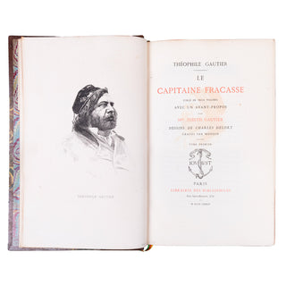 GAUTIER (Théophile) - Le capitaine Fracasse. 1884.