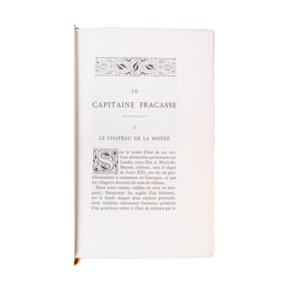 GAUTIER (Théophile) - Le capitaine Fracasse. 1884.