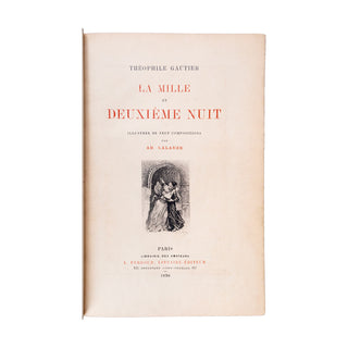 GAUTIER (Théophile) - La mille et deuxième nuit. 1898.