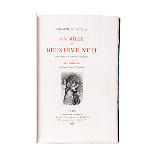 GAUTIER (Théophile) - La mille et deuxième nuit. 1898.