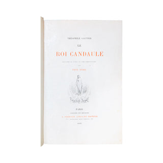 GAUTIER (Théophile) – Le Roi Candaule. 1893.