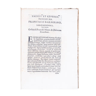 GERMANO DE SILESIA - Fabrica overo dittionario della lingua volgare arabica, et italiana. 1636.