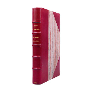 GONCOURT (Edmond de) - Les frères Zemganno. 1921.