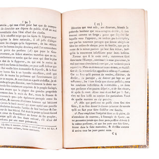 GOSSELIN (Charles-Robert) - Réflexions d’un citoyen adressées aux notables. 1787.