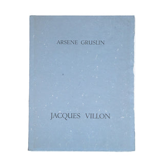 GRUSLIN (Arsène) - VILLON (Jacques) – Les frontières du matin. 1962.