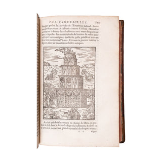 GUICHARD - Funérailles & diverses manières d’ensevelir des Rommains, Grecs, & autres. 1581.