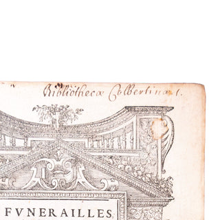 GUICHARD - Funérailles & diverses manières d’ensevelir des Rommains, Grecs, & autres. 1581.