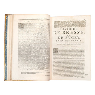 GUICHENON (Samuel) - Histoire de Bresse et Bugey. 1650.