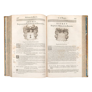 GUICHENON (Samuel) - Histoire de Bresse et Bugey. 1650.