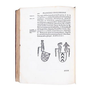 GUILLIMANN (Franz) - Habsburgiaca sive de antiqua, et vera origine domus austria vita. 1605.