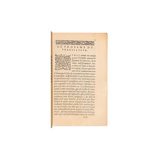 HÉLIODORE D’EMÈSE - L’Histoire éthiopique. 1570.