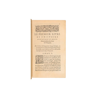 HÉLIODORE D’EMÈSE - L’Histoire éthiopique. 1570.
