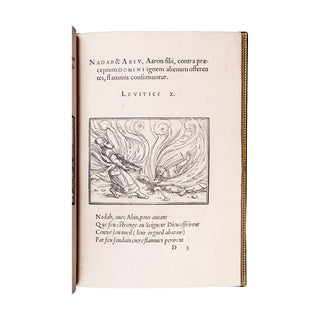 HOLBEIN - CORROZET - Icones historiarum Veteris Testamenti. 1547.