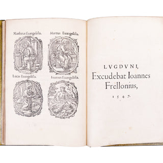 HOLBEIN - CORROZET - Icones historiarum Veteris Testamenti. 1547.