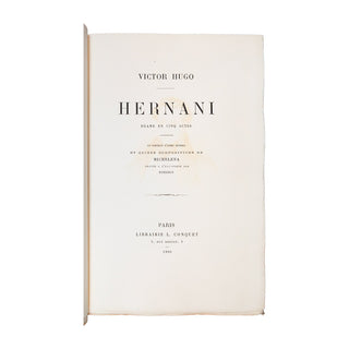 HUGO (Victor) – Hernani. 1890.