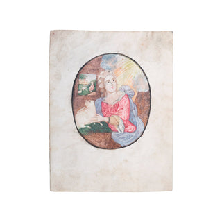 [IMAGE PIEUSE]- Sainte Geneviève. XVIIe siècle.