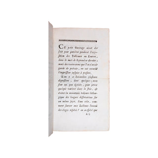 LA FONT DE SAINT-YENNE – Réflexions sur l'état présent de la peinture en France. 1747.