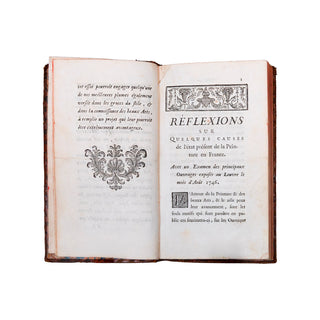 LA FONT DE SAINT-YENNE – Réflexions sur l'état présent de la peinture en France. 1747.