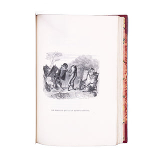 LA FONTAINE (Jean de) - GRANDVILLE - Fables. 1838.