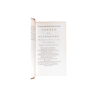 LA FONTAINE (Jean de) - Contes et nouvelles en vers. 1795.