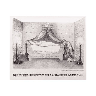 P. A. LANSON - Le Songe de la France ou Louis XVIII et Charles X. 1825.