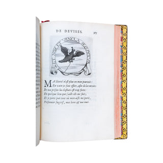 LE MOYNE (Pierre) - De l’art des Devises. 1666.