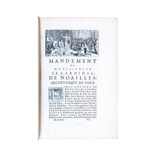 [LIVRE D’HEURES] - Heures imprimées par l’ordre de Monseigneur le Cardinal de Noailles. 1703.