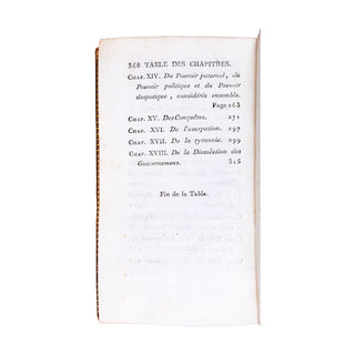 LOCKE – MAZEL trad. - Traité du gouvernement civil. [1795].