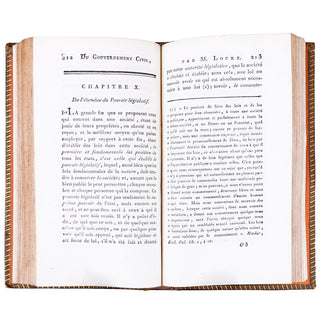 LOCKE – MAZEL trad. - Traité du gouvernement civil. [1795].