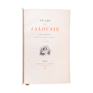 LUNOIS (Alexandre) - Un cas de jalousie. 1896.