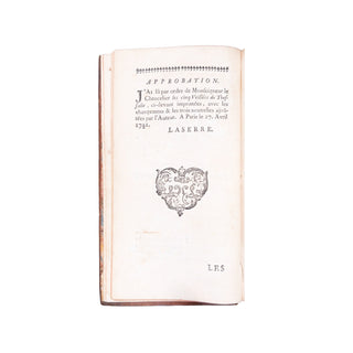 LUSSAN (Marguerite de) - Les Veillées de Thessalie. 1741.